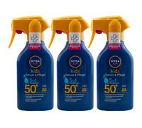 Nivea Sun Bambini Protezione & Cura SPF 50+ 3 X 250ml Uva / Uvb Impermeabile