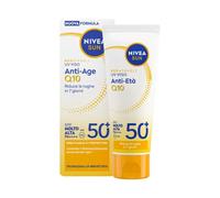 Nivea Sun - Breathable UV Anti-Età Q10 - Fluido SPF50+ Viso 40 ml