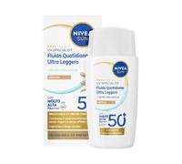 Nivea Sun - Breathable UV Specialist - Fluido Quotidiano SPF50+ Ultra Leggero 40 ml - Tonalità Medium