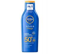 Nivea Sun - Confezione da 6 pezzi, protezione e cura, impermeabile, protezione solare SPF 50, 48 ore, umidità con vitamina E, 200 ml