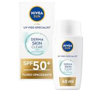 NIVEA - NIVEA SUN DERMA SKIN CLEAR VISO FP50+, Crema solare 40 ml unisex