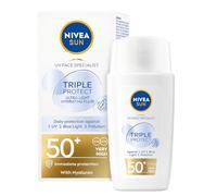 NIVEA SUN Face Triple Protect Fluid Viso UV SPF 50+ 40 ml