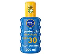 Nivea Sun Protect & Moisture SPF30 latte in spray solare 200 ml unisex