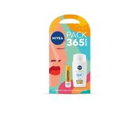 NIVEA SUN Pack 365 giorni protezione solare viso, NIVEA SUN Fluido Diario invisibile Protezione solare viso FPS 50+ (1 x 40 ml) + Liposan Sun Protect FPS 50 (1 x 4,8 g)