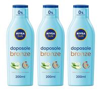 Nivea Sun Latte Doposole Bronze 200 ml, Dopo sole idratante per un'abb