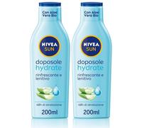 Nivea Sun Latte Doposole Hydrate 200 ml, Dopo sole idratante con Aloe