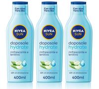 Nivea Sun Latte Doposole Hydrate 400 ml, Dopo sole idratante con Aloe