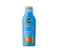 NIVEA SUN Latte Solare Protect & Bronze FP 20 200 ml, Crema solare 20 per un'abb