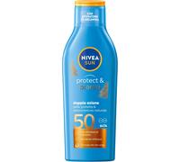 NIVEA SUN Latte Solare Protect & Bronze FP 50 200 ml Crema solare 50 per