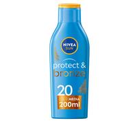 Nivea Sun Protect & Bronze Latte Solare Spf 20 Corpo 200 Ml