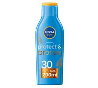 Nivea Sun Protect & Bronze Latte Solare Spf 30 200ml