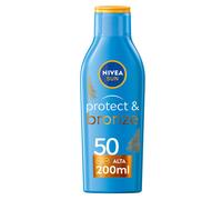 Nivea Sun Latte Solare Protect&Bronze SPF50 200ml