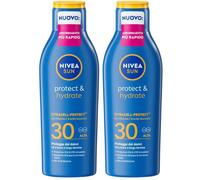 Nivea Sun Latte Solare Protect & Hydrate SPF30 200 ml, Crema solare 30