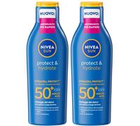 Nivea Sun Latte Solare Protect & Hydrate SPF50+ 200 ml, Crema solare 5