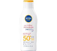 Nivea Sun Latte Solare Sensitive Immediate Protect SPF50+ Crema Per Le Allergie Solari 200 ml