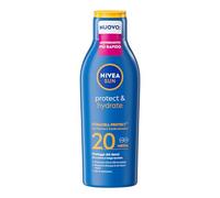 Nivea Sun Latte solare SPF20 - Idratante 48h con Vitamina C e Acido Ialuronico 200 ml