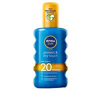 Nivea SUN Protect & Refresh Spray Solare Trasparente FP20, Protezione Media, Assorbimento Rapido, 200 ml