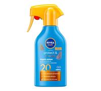 NIVEA SUN Spray Protect & Bronze SPF 29 250 ml, Crema solare 20 spray abbronzante corpo, Protezione solare 20 con attivatore di Melanina acceleratore abbronzatura, Resistente all'acqua, Non unge