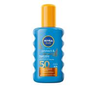 NIVEA SUN Spray Protect & Bronze SPF 50 200 ml, Crema solare 50 spray abbronzant