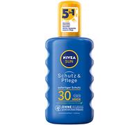 NIVEA Sun Spray solare protezione e cura SPF 30 (200 ml), protezione solare spray per 48 ore di umidità, protezione solare istantanea con sistema di filtraggio UVA/UVB altamente efficace