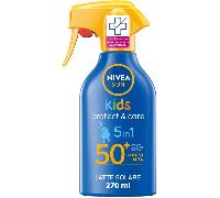 Nivea Sun Kids Protect & Care Protezione 5In1 Ip50+ Molto Alta 270Ml