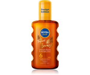 NIVEA SUN Tropical Bronze olio abbronzante in spray SPF 6 200 ml