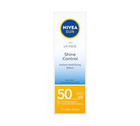 Nivea Sun UV Crema Solare Viso Shine Control Cream per Mat Look SPF50, 50ml