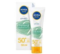 NIVEA SUN CREMA MINERAL UV SFP 50+ VISO 50ml PELLI SENSIBILI AL SOLE (X2)