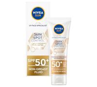 NIVEA SUN UV Face Specialist Luminous630 SPF 50+ Fluido solare (40 ml), riduce visibilmente le macchie indotte dal sole per una pelle uniforme e luminosa, non unge con acido ialuronico e vitamina E