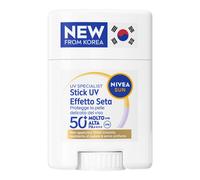 NIVEA SUN UV Viso Specialist Stick UV Effetto Seta SPF 50+ 15 g, Stick solare 50