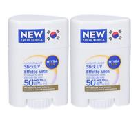 Nivea Sun UV Viso Specialist Stick UV Effetto Seta SPF 50+ 2x15 g