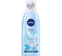NIVEA - Tonico Freschezza - Detergente Viso - Elimina le impurità e tonifica la pelle - Rinfresca e idrata - Fiore di loto, Idramina e Vitamina E - Vegano - Pelle Normale e Mista - 200 ml