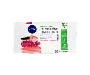 Nivea Visage, Salviette detergenti per il viso, 6 x 25 pz., 150 salviette