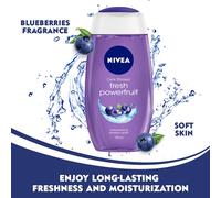 NIVEA Waterlily, Lemon Oil, Power Fruit, Crème Soft Shower Gel Body Wash 250 ml