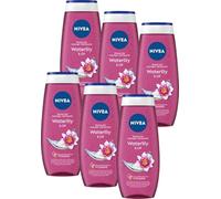NIVEA Waterlily & Oil Doccia Gel Doccia con Vitamina C ed E - Confezione risparmio 6 x 250 ml