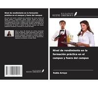 Nivel de rendimiento en la formación práctica en el campus y fuera del campus