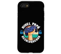 Nivel Papà sbloccato Regalo Padres Gamer Custodia per iPhone SE (2020) / 7 / 8