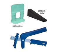 Nivelliersystem 3 MM 100 Cinturino 100 Zeppe + Metallzange Peygran Piastrelle