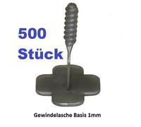 Nivelliersystem Gewindelaschen 1 MM 2 MM 3 MM Karl Dahm Basis-Gewindelaschen