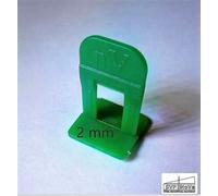 Nivelliersystem Piastrelle 500 Pezzo Clip 2mm Zuglaschen " SVP-noVa "