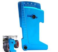 niveršal RC Car Height & Camber Gauge - Portåble Setup Tool For 1/10, 1/8, 1/5 Scale Model Cars. Measures Chassis Ride Height And Wheel Alignмent Angles (Caмber , Caster, Toe). Essential For Racers &