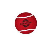 Nivia Heavy - Palline da tennis (12 palline), colore: Rosso