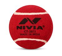 Nivia Heavy Red Cricket Palla da tennis rigida
