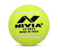 NIVIA Palline da tennis pesanti da cricket, confezione da 6, colore: giallo