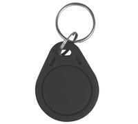 Nivian - 100 portachiavi con tag di prossimità RFID 125KHz - In PVC - Colore nero