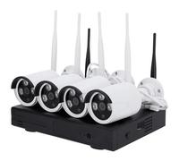 KIT VIDEOSORVEGLIANZA WIFI NVR 4 CANALI 4 TELECAMERE 3 MEGAPIXEL -VISNV-KIT430W-4CAM NIVIAN