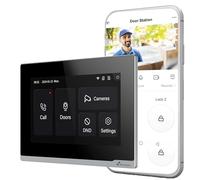 NIVIAN Monitor aggiuntivo da 7" per videocitofono intelligente | Schermo touch Full HD interno | Compatibile con NVS-VIDEOINTERCOM-2W | Connessione 2 fili | Monitor portello WiFi App Tuya