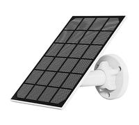 Nivian-Pannello solare per telecamere di sicurezza e sorveglianza IP con batteria -Compatibile Ezviz C3A e BC1C-Adatto per esterno IP65- Connettore MicroUSB- DC 5V 3W- Cavo da 3 metri