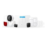 Nivian - Sistema di Allarme per Case e Aziende Senza Canone Mensile | Kit di Allarme WiFi/gsm | Controllo Remoto tramite l'App Tuya | Facile Installazione Wireless | Fino a 60 rilevatori