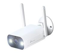 NIVIAN - Telecamera Bullet Wifi 2.4GHz 2K | Esterni IP66 | Rilevamento Umano AI | Visione Notturna 10m | Compatibile Alexa/Google Home | Audio Bidirezionale, Bianco, 1 Unidad, Plastica